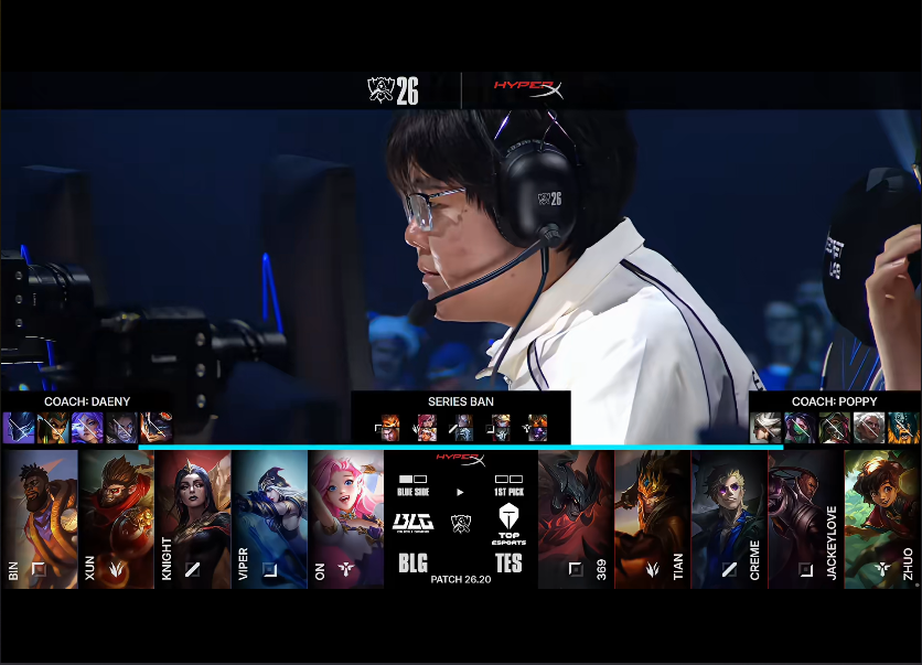 j9国际厅 BLG VS TES