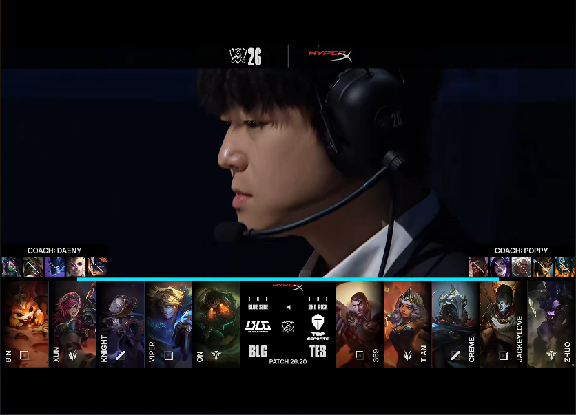 j9国际厅 BLG VS TES